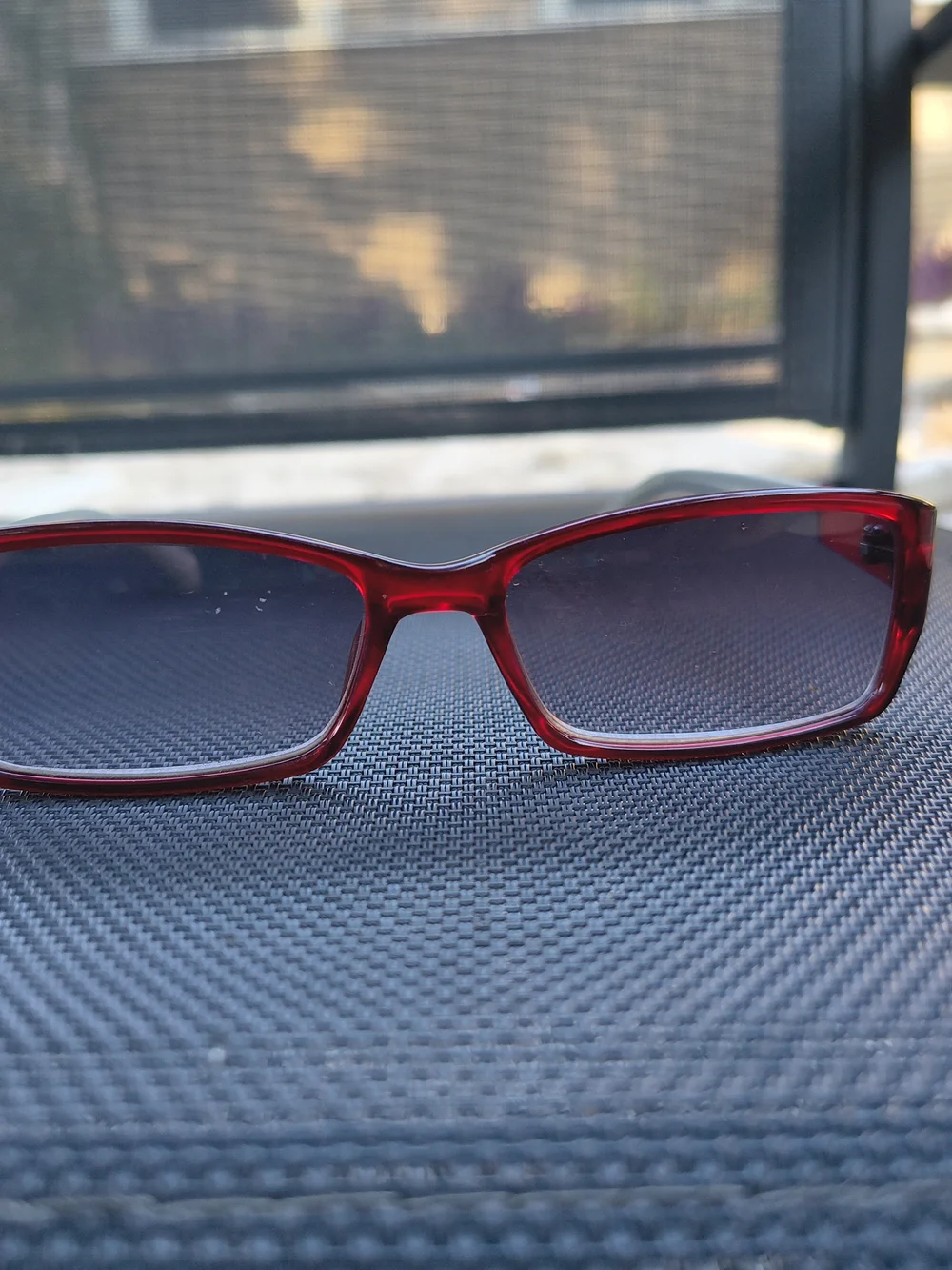Dolce & Gabbana Rectangular Red Reading Glasses